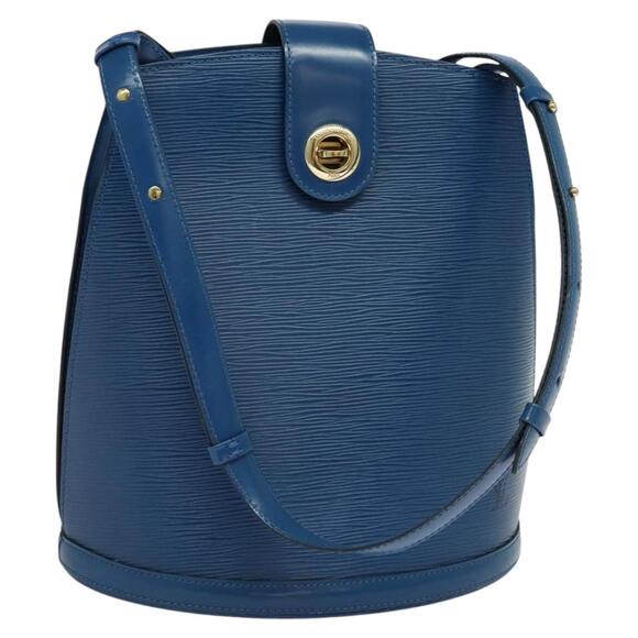 LOUIS VUITTON Epi Cluny Shoulder Bag Blue M52255 - Picture 1 of 16
